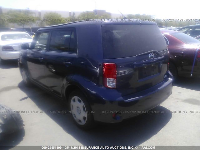 JTLZE4FE1CJ020652 - 2012 TOYOTA SCION XB ნაცრისფერი ფოტო 3