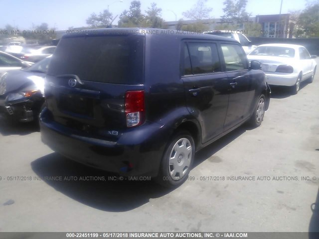 JTLZE4FE1CJ020652 - 2012 TOYOTA SCION XB ნაცრისფერი ფოტო 4