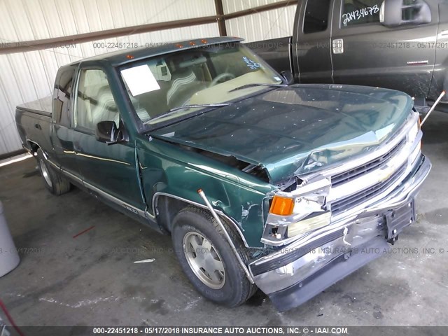 2GCEC19RXT1171738 - 1996 CHEVROLET GMT-400 C1500 მწვანე ფოტო 1
