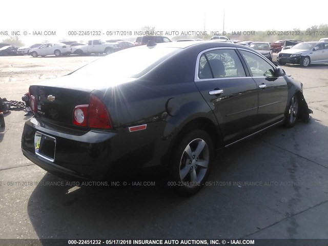 1G1ZC5E03CF164146 - 2012 CHEVROLET MALIBU 1LT 黑色 照片 4