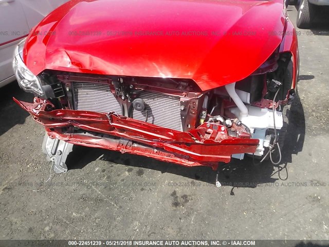 JF2GPABC3G8292781 - 2016 SUBARU CROSSTREK PREMIUM წითელი ფოტო 6