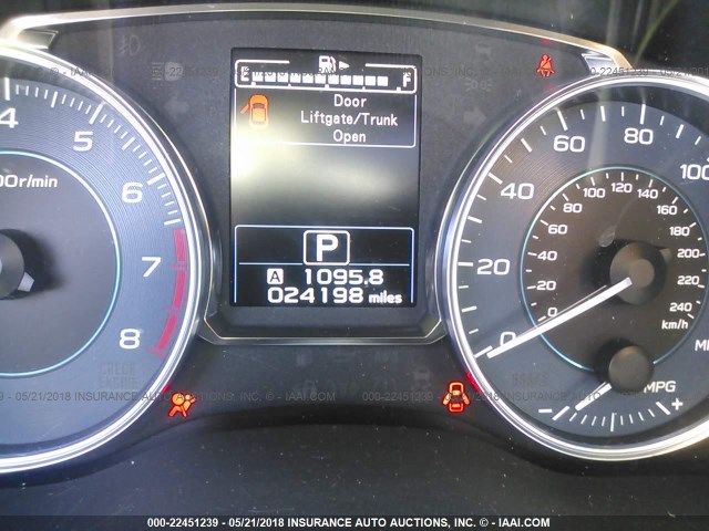 JF2GPABC3G8292781 - 2016 SUBARU CROSSTREK PREMIUM წითელი ფოტო 7