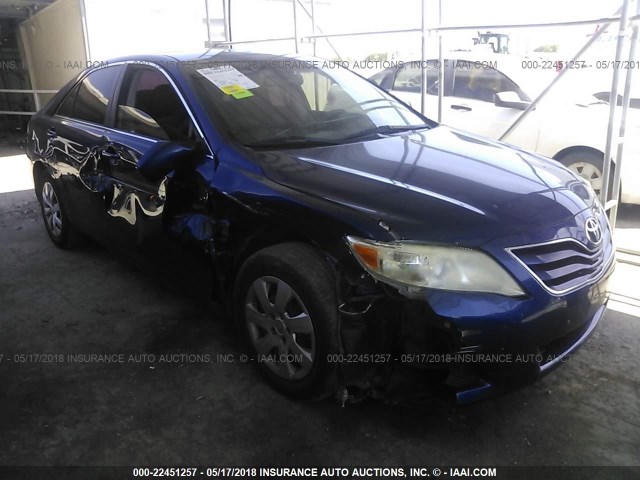 JTNBF3EK4A3001506 - 2010 TOYOTA CAMRY SE/LE/XLE 深蓝色 照片 1