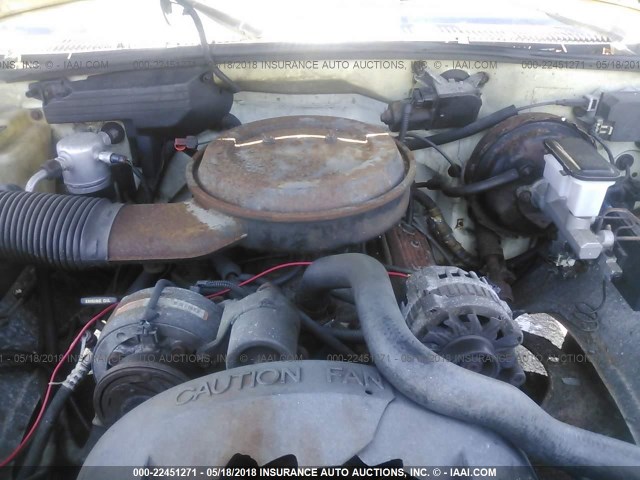 2GTEC19K6P1551779 - 1993 GMC SIERRA C1500 WHITE photo 10