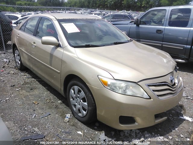 4T1BF3EK7AU031299 - 2010 TOYOTA CAMRY SE/LE/XLE 金色 照片 1