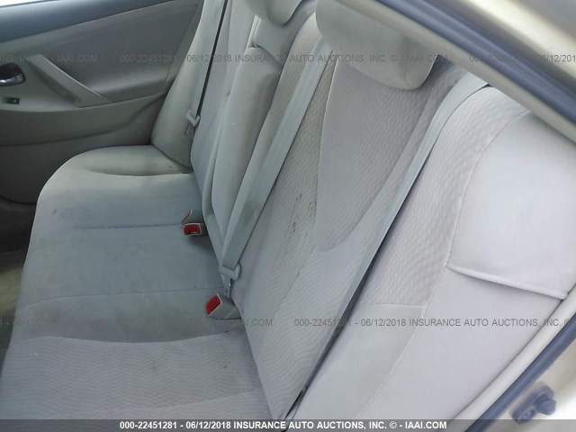 4T1BF3EK7AU031299 - 2010 TOYOTA CAMRY SE/LE/XLE 金色 照片 8