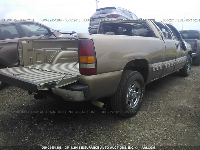 2GCEC19T111221841 - 2001 CHEVROLET SILVERADO C1500 GOLD photo 4