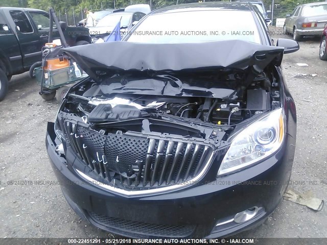 1G4PP5SK4D4221083 - 2013 BUICK VERANO BLACK photo 6