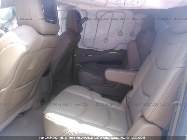 1GYS3UKJ8FR564099 - 2015 CADILLAC ESCALADE ESV PLATINUM თეთრი ფოტო 8