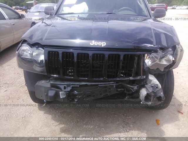 1J4HR48N15C643957 - 2005 JEEP GRAND CHEROKEE LAREDO/COLUMBIA/FREEDOM 黑色 照片 6