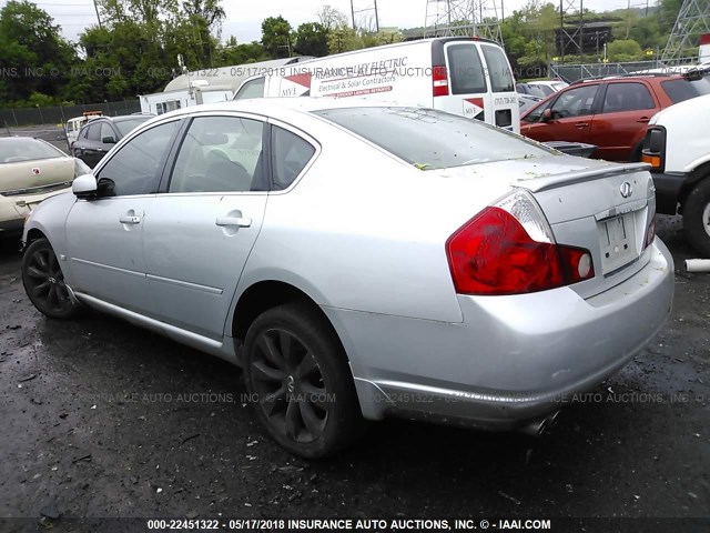 JNKAY01F77M451086 - 2007 INFINITI M35 SPORT SILVER photo 3