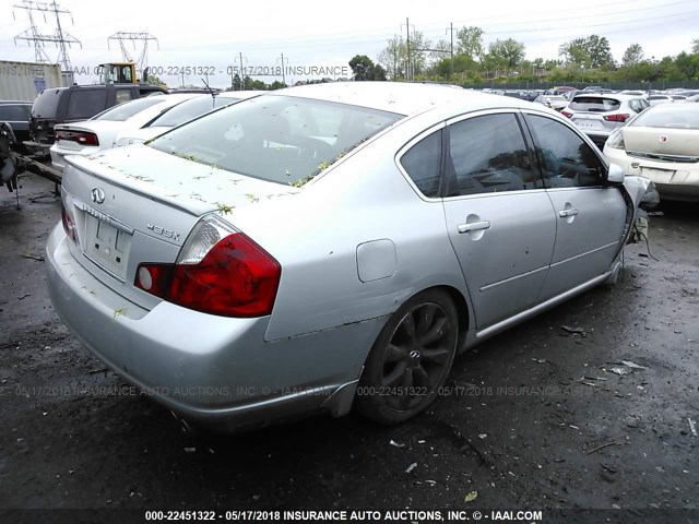 JNKAY01F77M451086 - 2007 INFINITI M35 SPORT SILVER photo 4