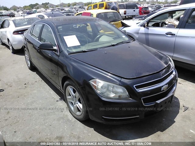 1G1ZG57B99F161926 - 2009 CHEVROLET MALIBU LS BLACK photo 1