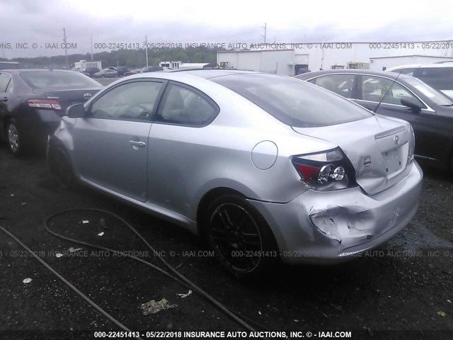 JTKDE167890289499 - 2009 TOYOTA SCION TC SILVER photo 3