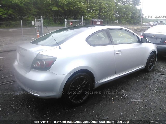 JTKDE167890289499 - 2009 TOYOTA SCION TC 银色 照片 4