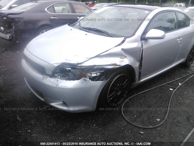 JTKDE167890289499 - 2009 TOYOTA SCION TC SILVER photo 6