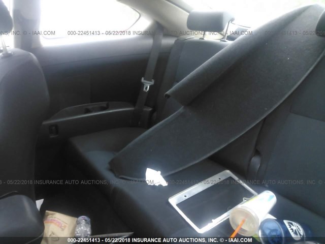 JTKDE167890289499 - 2009 TOYOTA SCION TC SILVER photo 8