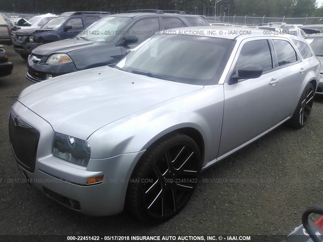 2D4FV47TX6H385853 - 2006 DODGE MAGNUM SE SILVER photo 2