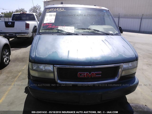 1GKDM19W8SB517495 - 1995 GMC SAFARI XT GREEN photo 6