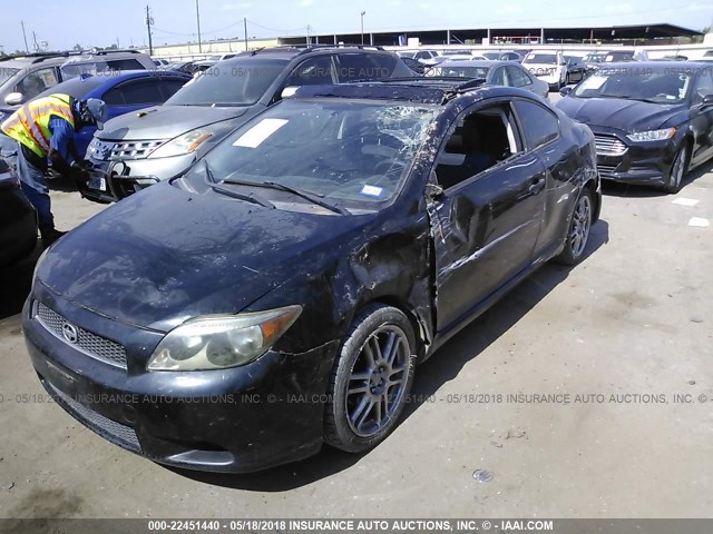 JTKDE167X50004361 - 2005 TOYOTA SCION TC 黑色 照片 2