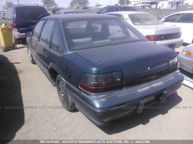 1G2WJ52M2RF295086 - 1994 PONTIAC GRAND PRIX SE 绿色 照片 3