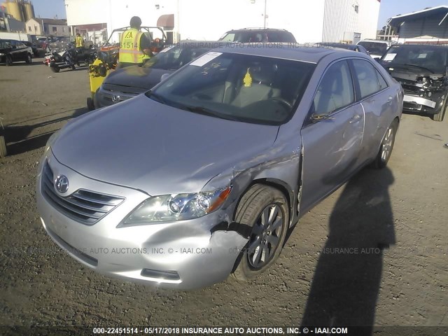 4T1BB46K79U076190 - 2009 TOYOTA CAMRY HYBRID SILVER photo 2