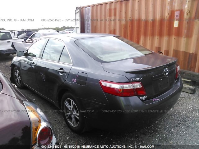 4T1BE46K99U367958 - 2009 TOYOTA CAMRY SE/LE/XLE 灰色 照片 3
