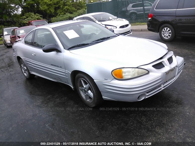 1G2NF12E02C103931 - 2002 PONTIAC GRAND AM SE1 SILVER photo 1