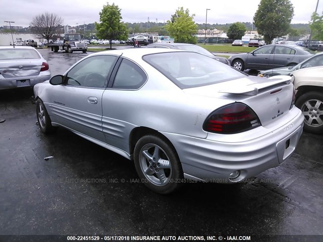 1G2NF12E02C103931 - 2002 PONTIAC GRAND AM SE1 SILVER photo 3