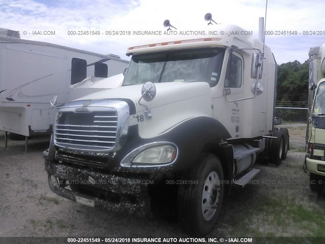 1FUJA6ASX3LK94491 - 2003 FREIGHTLINER COLUMBIA COLUMBIA WHITE photo 2