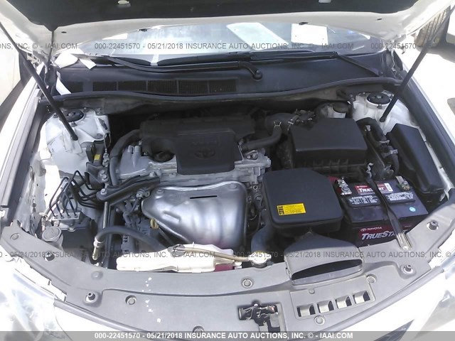 4T1BF1FK4EU806926 - 2014 TOYOTA CAMRY L/SE/LE/XLE 白色 照片 10