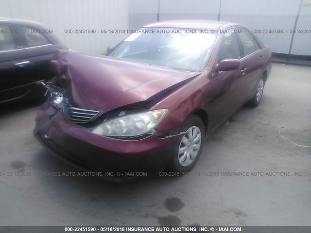 4T1BE32K66U113264 - 2006 TOYOTA CAMRY LE/XLE/SE 栗色 照片 2