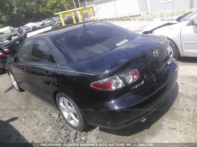 1YVHP80C685M16506 - 2008 MAZDA 6 I Черный фото 3