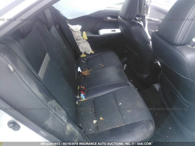 4T1BF1FK1EU344700 - 2014 TOYOTA CAMRY L/SE/LE/XLE Gümüş foto 8