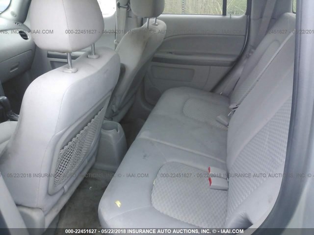 3GNCA13B99S611252 - 2009 CHEVROLET HHR LS SILVER photo 8