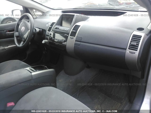 JTDKB20U063134614 - 2006 TOYOTA PRIUS SILVER photo 5