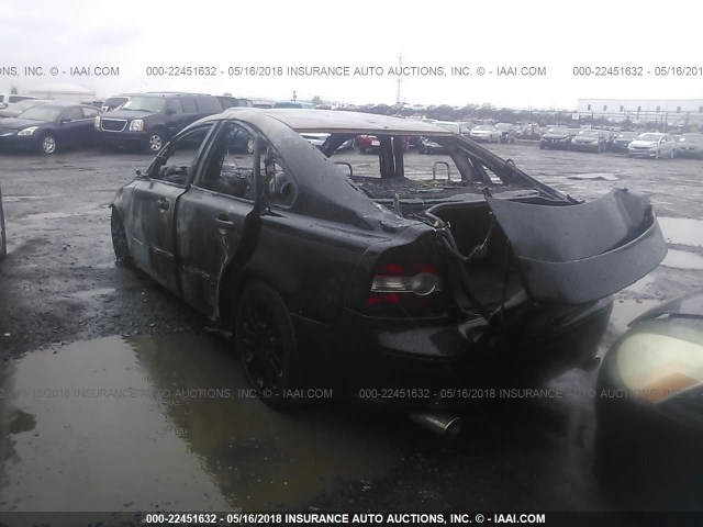 YV1MS682142025188 - 2004 VOLVO S40 T5 BLACK photo 3