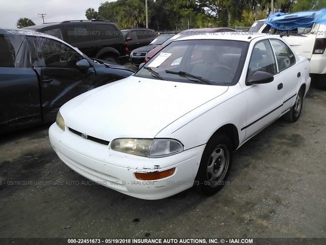 1Y1SK5269TZ014587 - 1996 GEO PRIZM LSI WHITE photo 6