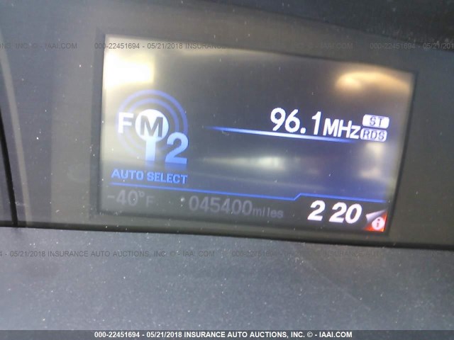 2HGFB2F93DH523019 - 2013 HONDA CIVIC EXL GRAY photo 7