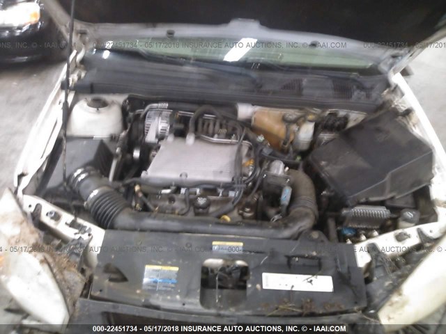 1G1ZT54854F129777 - 2004 CHEVROLET MALIBU LS 白色 照片 10