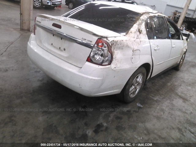 1G1ZT54854F129777 - 2004 CHEVROLET MALIBU LS 白色 照片 4