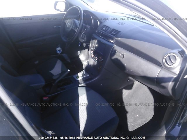 JM1BK32F591193064 - 2009 MAZDA 3 I BLACK photo 5