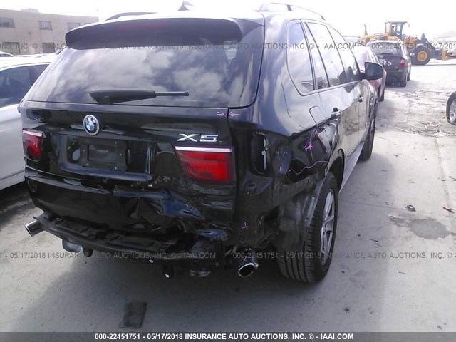 5UXZV4C53D0B06084 - 2013 BMW X5 XDRIVE35I BLACK photo 4