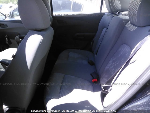 1G1JB5SH9F4102860 - 2015 CHEVROLET SONIC LS 黑色 照片 8