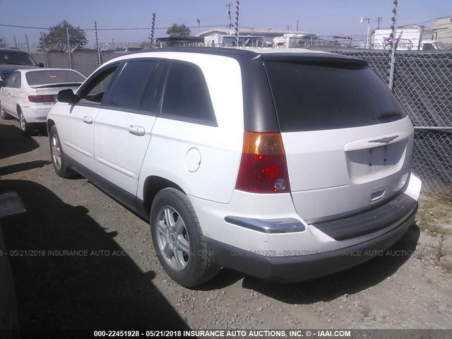 2C8GF68424R637988 - 2004 CHRYSLER PACIFICA WHITE photo 3