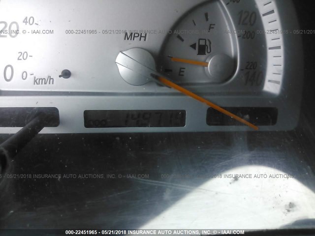 4T1BE32K02U026020 - 2002 TOYOTA CAMRY LE/XLE/SE წითელი ფოტო 7