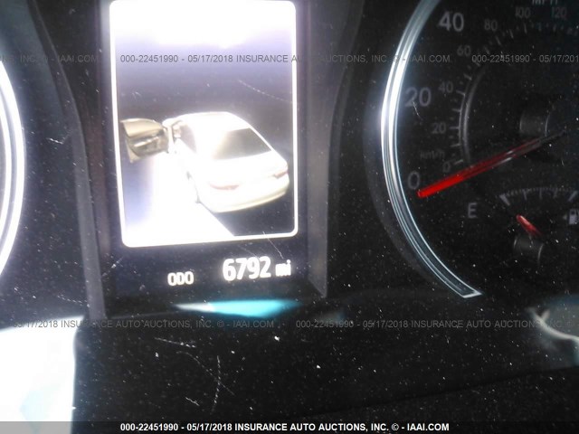 4T1BF1FK1HU685809 - 2017 TOYOTA CAMRY LE/XLE/SE/XSE წითელი ფოტო 7