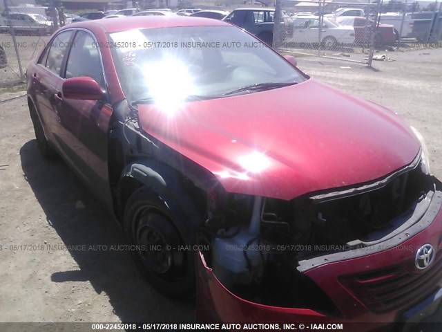 4T1BE46K19U332637 - 2009 TOYOTA CAMRY SE/LE/XLE 红色 照片 1