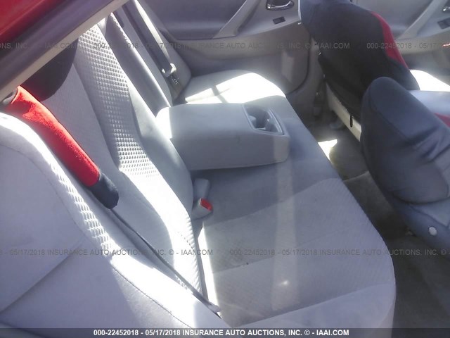 4T1BE46K19U332637 - 2009 TOYOTA CAMRY SE/LE/XLE 红色 照片 8