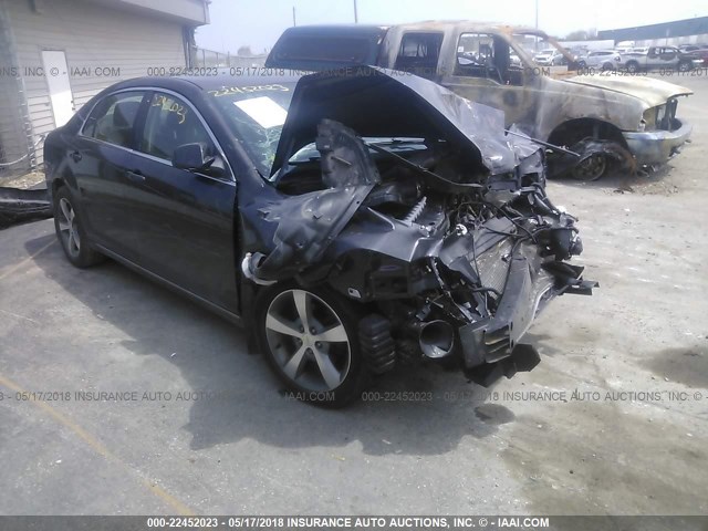 1G1ZC5E14BF285632 - 2011 CHEVROLET MALIBU 1LT GRAY photo 1